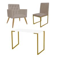 //www.casaevideo.com.br/kit-escritorio-poltrona-cadeira-mesa-branco-dourado-bege-159113/p