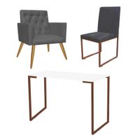 //www.casaevideo.com.br/kit-escritorio-poltrona-cadeira-mesa-branco-bronze-cinza-159143/p